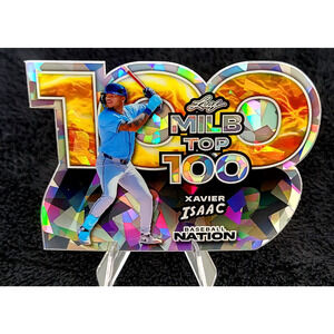 2025 Xavier Isaac 7/15 MILB Top 100 Tampa Bay Rays Top Prospect RARE